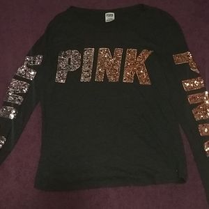 Long Sleeve PINK Victoria Secret Shirt